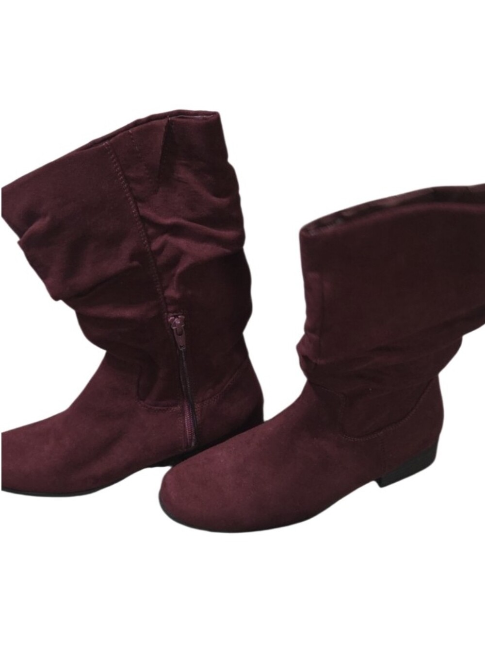 New Sast 5th Jcpeneny 8.5 Women’s Burgundy Mid-Calf Slouch Boots